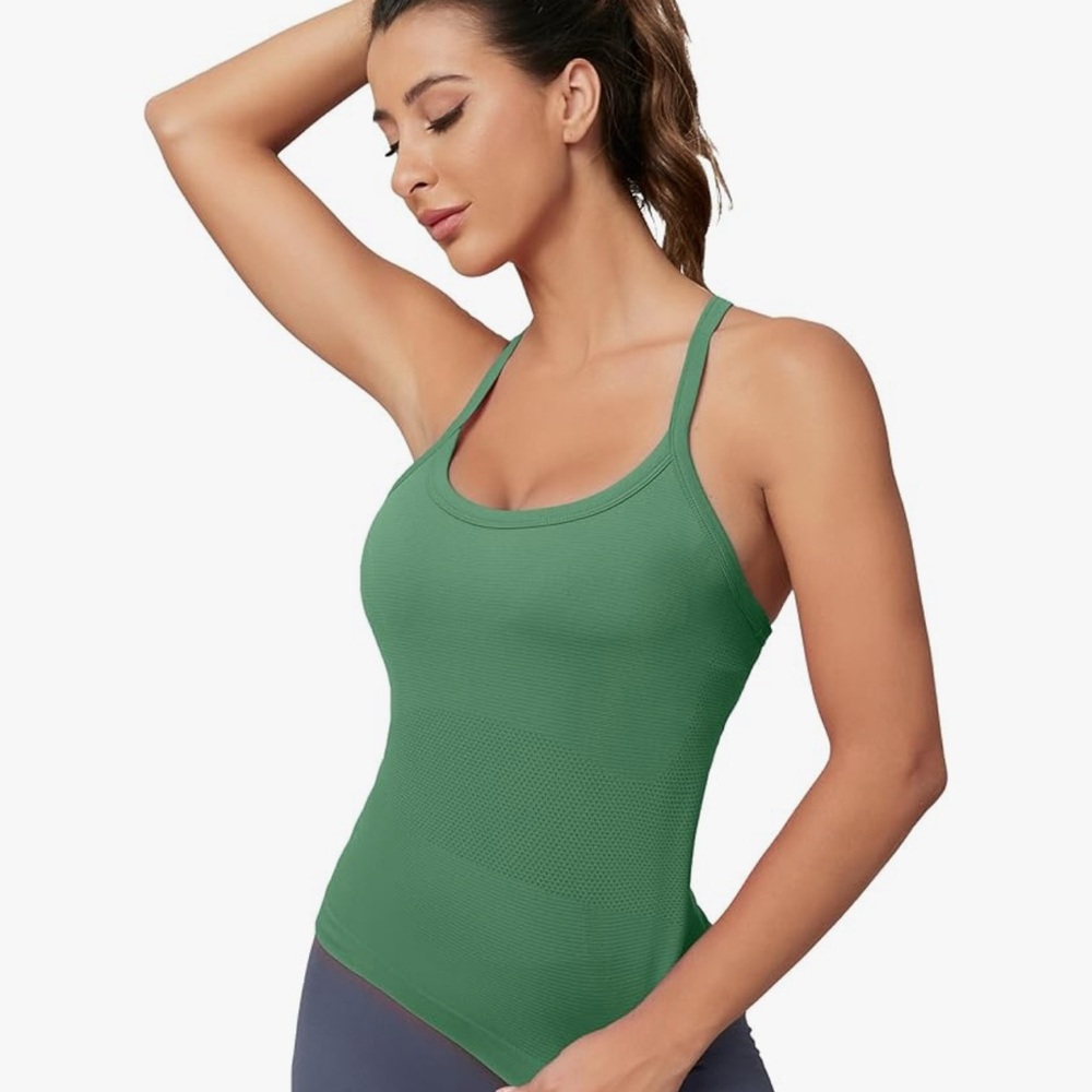 Green Tank Top